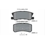Sada brzdových destiček, kotoučová brzda PAGID T1276N