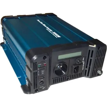 Měnič napětí Měnič napětí+UPS 12V/230V 2000W, TFS2000D, čistá sinusovka
