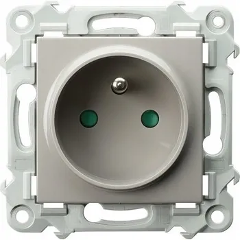 Elektrická zásuvka Ospel béžová nástěnná Elektrická Zásuvka