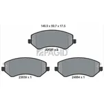 Sada brzdových destiček, kotoučová brzda PAGID T1314N