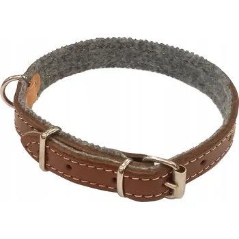 Obojek pro psa Kožený obojek pro psa Iwopol vel. XS/S