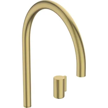 Ideal Standard Solos - Umyvadlová baterie, 2-otvorová instalace, EcoFlow, kartáčované zlato A7830A2