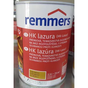 lazura REMMERS HK Lazur - olejová lazura 2,5 ltr. DUB SVĚTLÝ