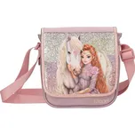 Dětská kabelka Depesche, odstíny šedé a stříbrné, růžová