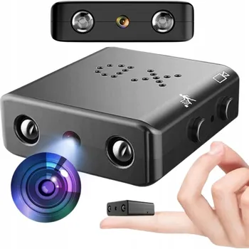 IP kamera MINI SKRYTÁ ŠPIÓNÍ KAMERA S DETEKCÍ POHYBU, ZÁZNAM NA KARTU, FULL HD
