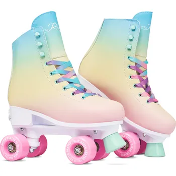 RAVEN Nastavitelné kolečkové brusle Raven Lexie 39/42 MODRÁ|RŮŽOVÁ|VÍCEBAREVNÁ