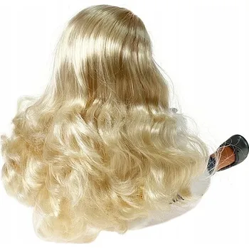 Panenka PANENKA 43 CM S DLOUHÝMI SVĚTLÝMI VLASY, DÁRKOVÉ BALENÍ