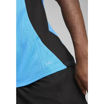 PUMA Pánský tréninkový dres Olympique de Marseille PUMA S MODRÁ|ŠEDÁ