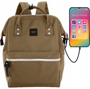 Městský batoh Batoh Himawari Sorrel HM1881 na notebook 13,3" s USB