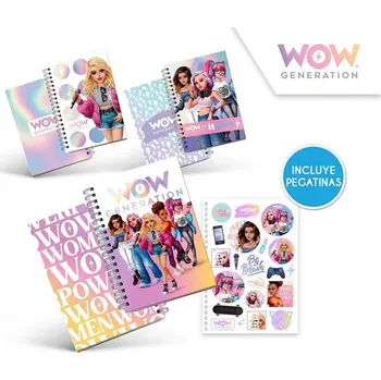 Notes A5 Kids Euroswan bílý