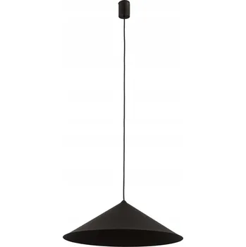 Velké hnědé závěsné svítidlo do jídelny, stínidlo kužel 1xGX53 TK Lighting