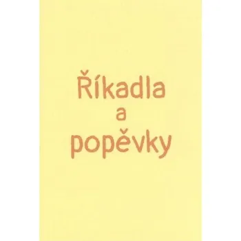 Říkadla a popěvky