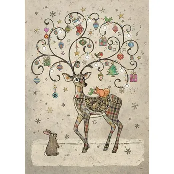 Přání DC023 BUG ART - vánoční**