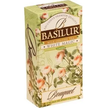 Horký nápoj BASILUR Bouguet White Magic nepřebal 25x1,5g