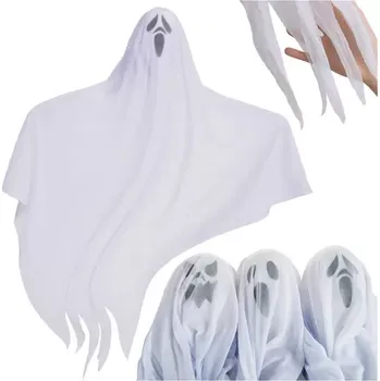 Duch k zavěšení 3 kusy – Halloweenská dekorace 75 cm