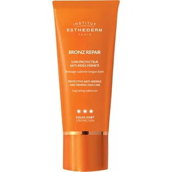 Institut Esthederm Bronz Repair Strong Sun Face Care - Protivráskový a zpevňující krém na opalování s vysokou ochranou 50 ml