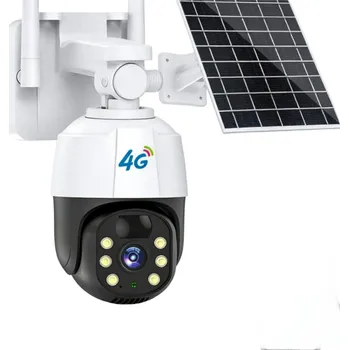 IP kamera Solární kamera 4G LTE s alarmem a obousměrným zvukem, 3MP, venkovní