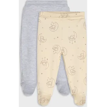 Sinsay - Polodupačky 2 pack - béžová - 065DG-02X - 065DG-02X-68