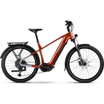 Elektrokolo Trekingové elektrokolo HAIBIKE Trekking 4 High Orange/Silver Glossy - S 2025