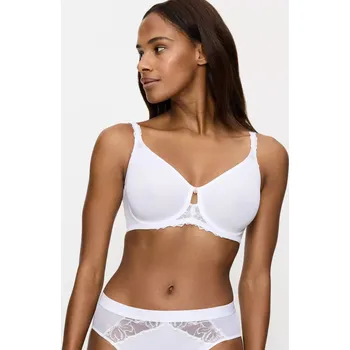 Podprsenka Dámská podprsenka Wild Azalea Florale W01 - WHITE - bílá 0003 - TRIUMPH WHITE 95D