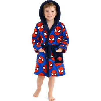 Dívčí župan ŽUPAN SPIDERMAN (modrý) Velikost: 116