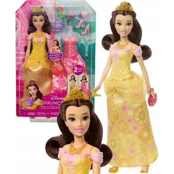 Panenka Mattel Disney Princezna Kráska a zvíře panenka Bella 28 cm