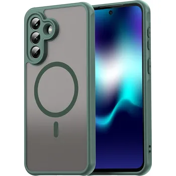 Pouzdro na mobilní telefon Techsuit - HaloFrost II MagSafe - Samsung Galaxy A37 5G - Zelená