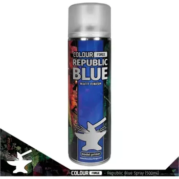 Modelářská barva Colour Forge Spray: Republic Blue (500ml)