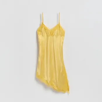 Dámské šaty Reserved - Mini šaty - žlutá - 339HK-11X - 339HK-11X-XS