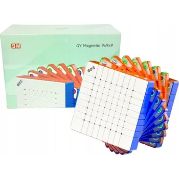 Hlavolam Kostka QiYi 9x9 M Ball-Core Stickerless