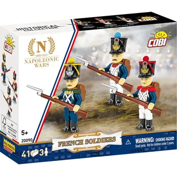 Dětské zboží COBI Napoleonic Wars 20090 Francouzští vojáci s doplňky