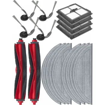 Sada příslušenství pro robotický vysavač HEPA filtry, kartáče k vysavači ROBOROCK Q10 V a sada mapů 18ks