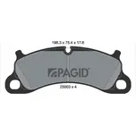 Sada brzdových destiček, kotoučová brzda PAGID T2150N