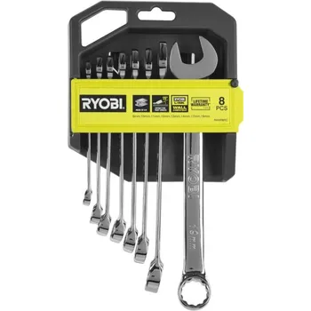 Klíč RYOBI RHWR8PC 8-dílná sada ráčny a nástrčných klíčů 5132006065
