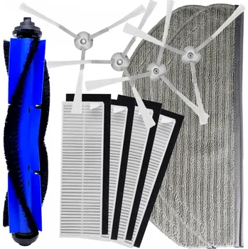 Sada příslušenství pro robotický vysavač Kartáče a HEPA filtry k vysavači ROWENTA RR7987WH X-Plorer S95 a sada mopů 11ks