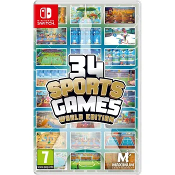 Hra pro Nintendo Switch 34 Sports Games World Edition Nintendo Switch krabicová verze