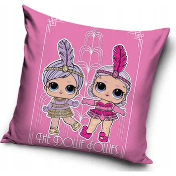 Povlak na polštářek Povlak na polštáře 40 x 40 cm Carbotex L.O.L. Surprise