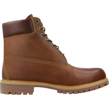 Jezdecká obuv TIMBERLAND MUŽI BOTY NA ALPINISMUS 6 IN LACE WATERPROOF BOOT HNĚDÁ KAŠTANOVÁ