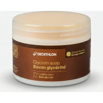 Mýdlo CAPERLAN Mýdlo s houbičkou na jezdecké kožené vybavení tuhé glycerinové 400g