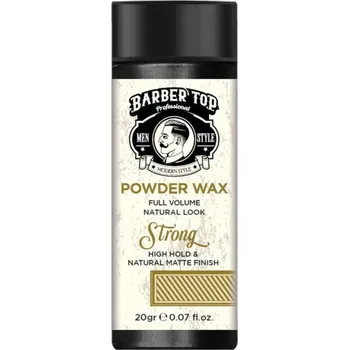 Stylingový přípravek Barber TOP Pudrový Vosk Strong Gold 20 g