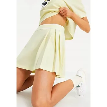 Dámská sukně ADIDAS ŽLUTÁ SUKNĚ MINI S LOGEM (36)