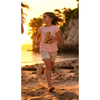 Pyžamo Cornette Kids Girl 871/115 Hug Me kr/r 98-128 růžová 86-92