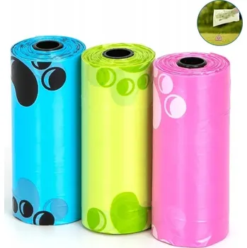 sáček na exkrement Sáčky na psí exkrementy Nobleza 3 ks