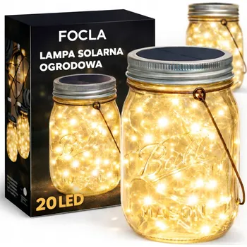 Venkovní osvětlení Girlanda Focla 200 cm solární