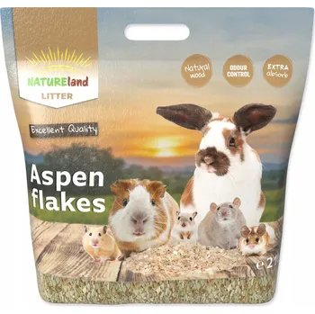 Podestýlka pro hlodavce Hobliny Nature land Aspen 21L