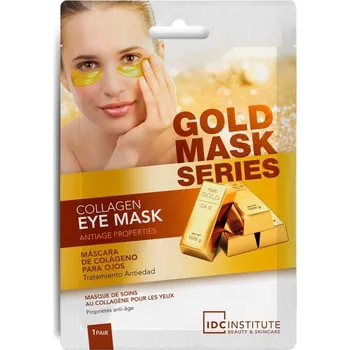 Pleťová maska IDC Institute Gold Mask Series kolagenová maska pro oční okolí 8 g