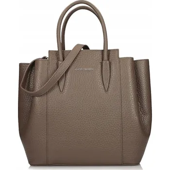 Kabelka Toscanio kabelka z pravé lícové kůže béžová