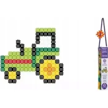 ostatní stavebnice Micro Waffle 150 dílků Traktor