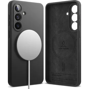 Telefonní příslušenství Ringke - Silicone MagSafe - Samsung Galaxy S26 - Černá