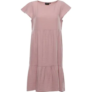 Dámské šaty ALPINE PRO - AKESA DÁMSKÉ BAVLNĚNÉ ŠATY